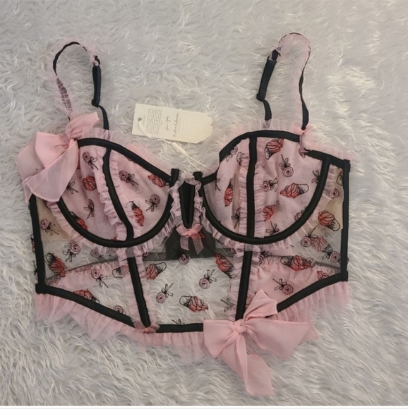 For Love & Lemons Rosie Bow Bustier - Picture 10 of 14